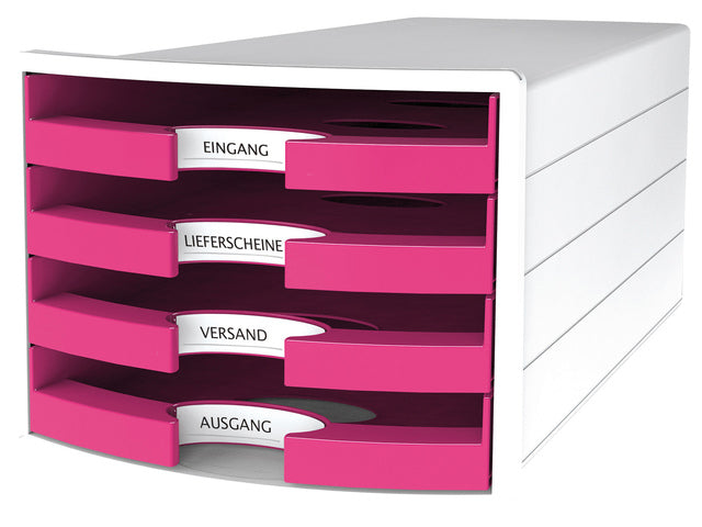 Ladekast HAN Impuls traf 4 offene beladene Roze