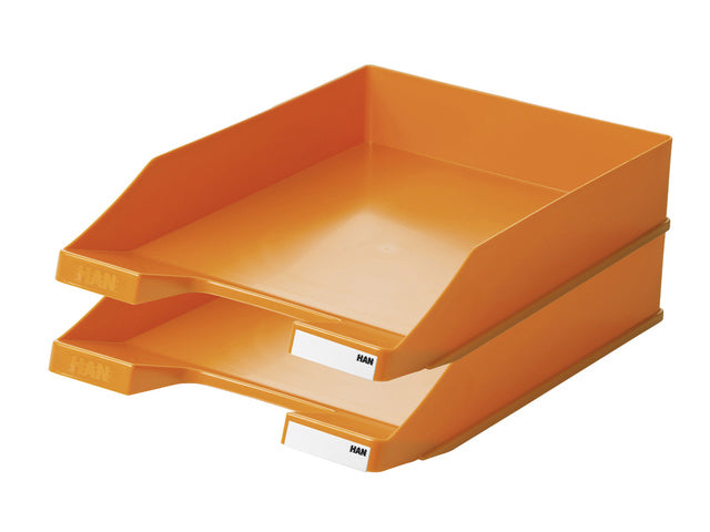 Brievenbak HAN A4 Standaard kunststof Trendkleur oranje