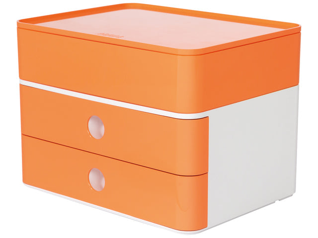 Smart-Box plus Han Allison 2 Ladungen und orangefarbene Abrikoos-Box