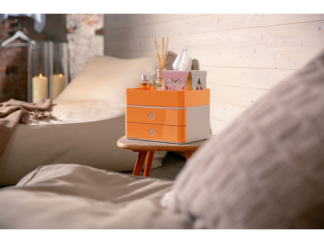 Smart-Box plus Han Allison 2 Ladungen und orangefarbene Abrikoos-Box