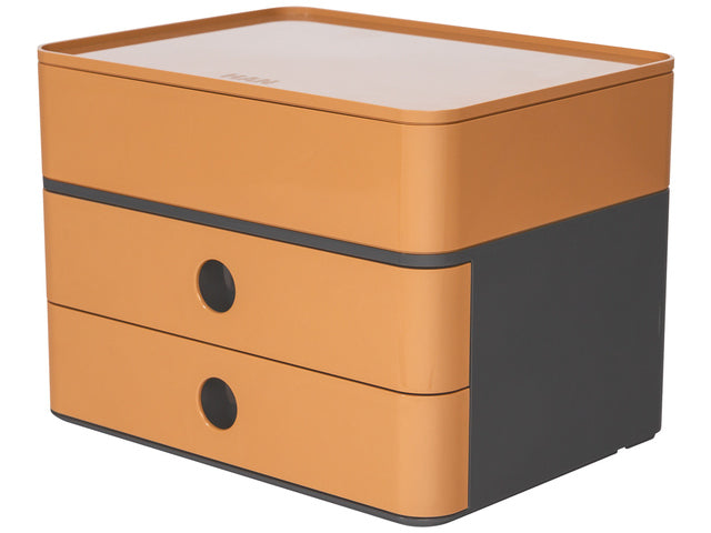 Smart-Box plus Han Allison 2 Ladungen in einer karamellbraunen Box