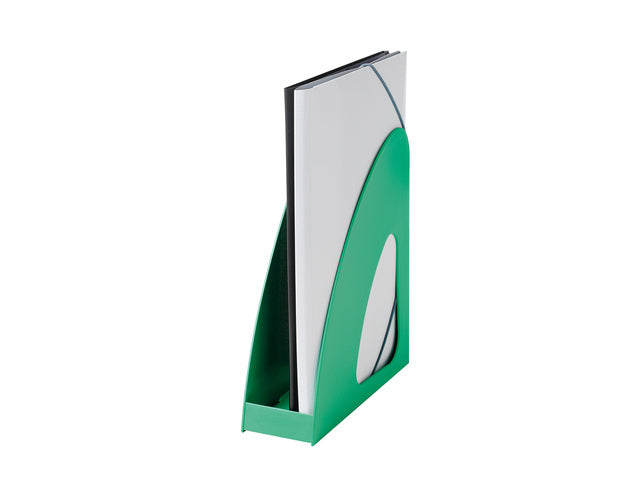 Tijdschriftencass. HAN Re-LOOP A4/C4, groen 100% gerecycled materiaal