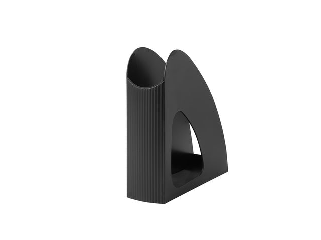 Tijdschriftencass. HAN Re-LOOP A4/C4, zwart 100% gerecycled materiaal