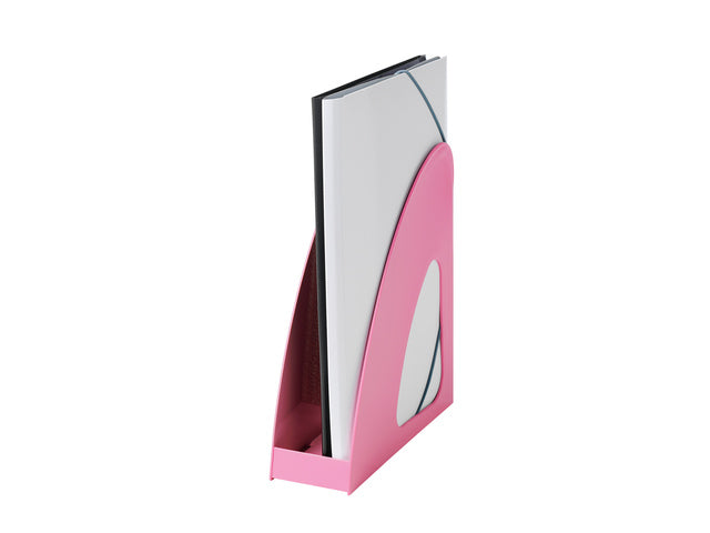 Tijdschriftencass. HAN Re-LOOP A4/C4, roze 100% gerecycled materiaal