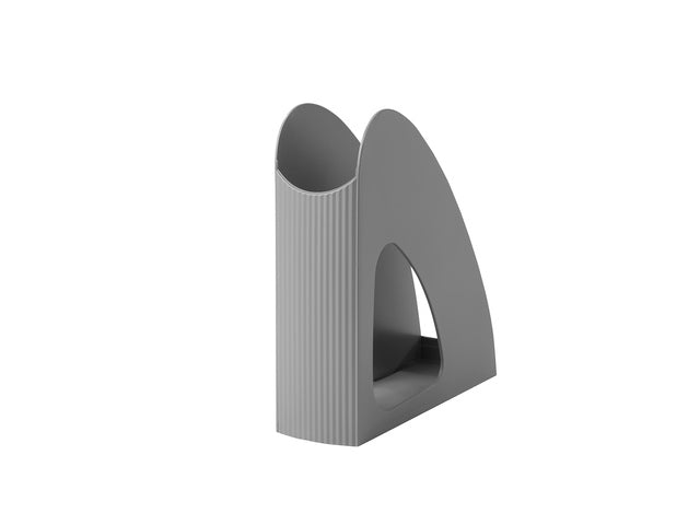 Tijdschriftencass. HAN Re-LOOP A4/C4, grijs 100% gerecycled materiaal