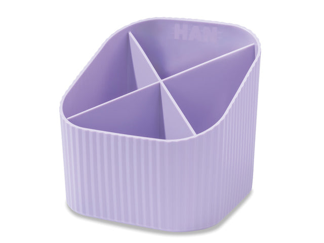 Pennenkoker HAN Re-X-LOOP 4-vaks pastel paars 100% gerecycled materiaal