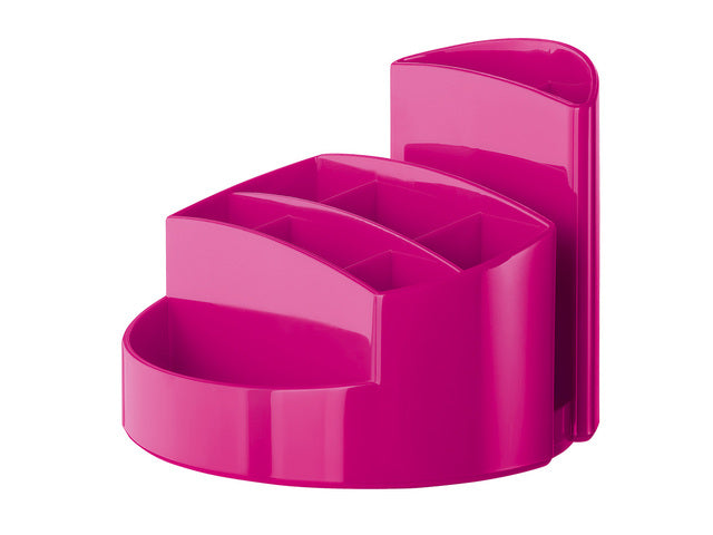Pennenbak HAN Rondo 9-vaks Nieuwe Kleuren roze