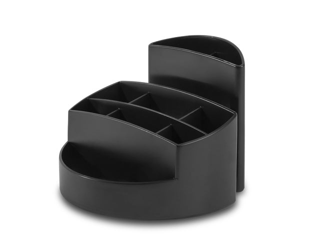 Pennenbak HAN Rondo Karma 9-vaks eco zwart 100% gerecycled materiaal
