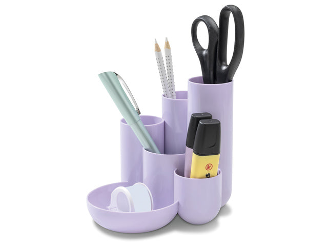 Pennenkoker HAN Campus 6-vaks pastel paars