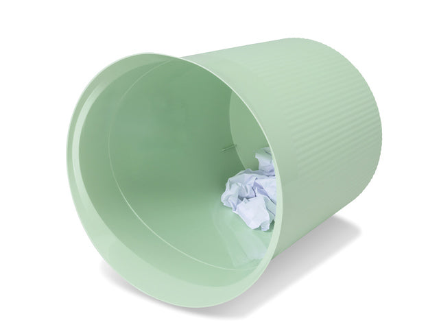 Papierbak HAN Re-LOOP 13 liter rond pastel groen 100% gerecycled materiaal