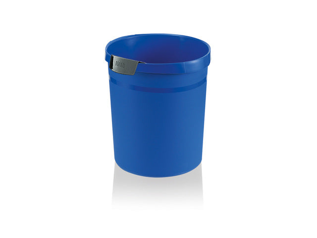 Papierbak HAN Grip 18 liter met 2 grijpranden blauw