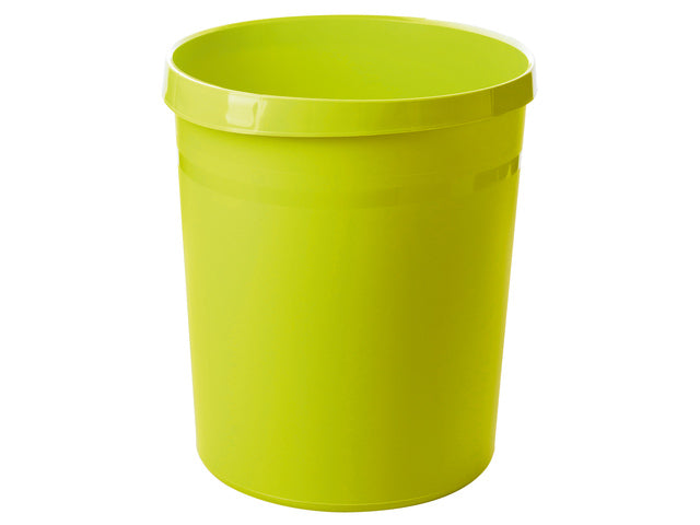 Papierbak HAN Grip 18 liter met 2 grijpranden Trend Colour citroen