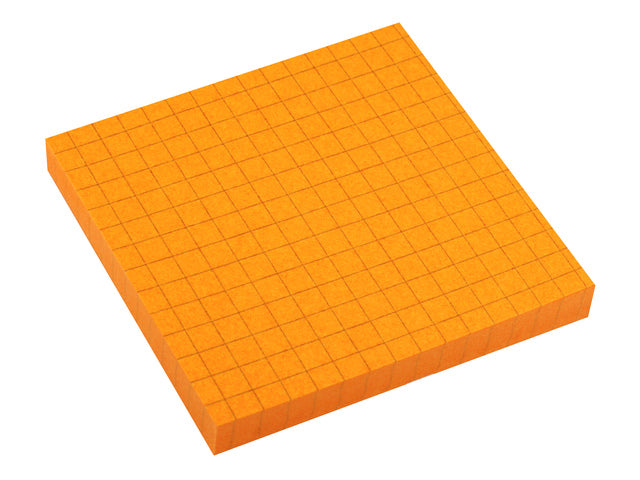 Info Opmerkingen 75x75mm fel geel blok a 80 vel ruit