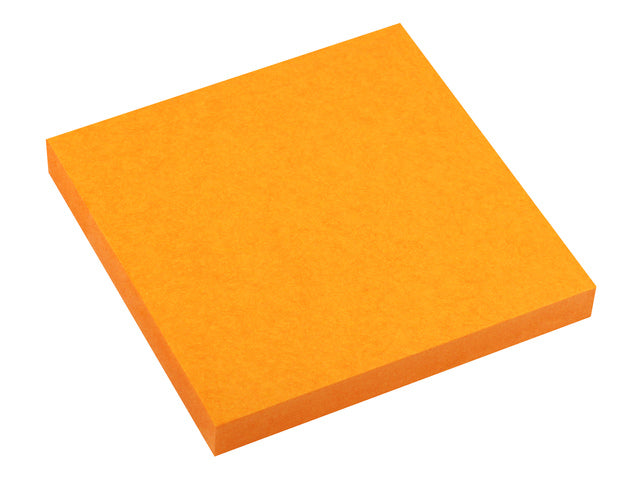 Info Opmerkingen 75x75mm fel oranje blok a 80 vel