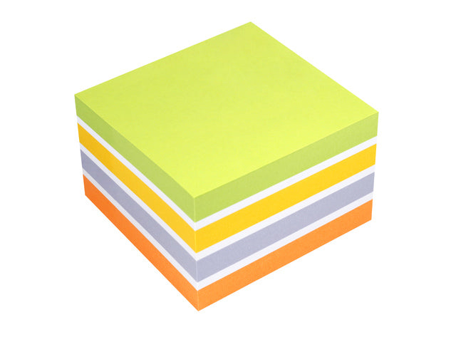 Info Notes 75x75mm assorti Color Mix blok a 450 vel