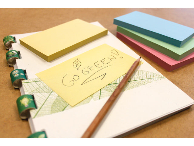 Info-Notizen 125x75mm sortierte Recycling-Doos a 12 Blok