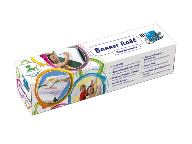 Tekenrol Info Opmerkingen 30cmx12,2m blanco per rol in standaard doos