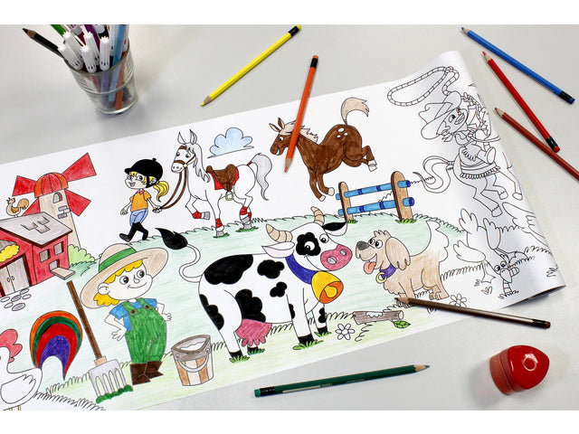 Tekenrol Info Creatieve Boerderij 300mm x 4m