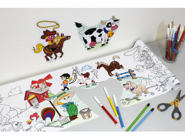 Tekenrol Info Creatieve Boerderij 300mm x 4m