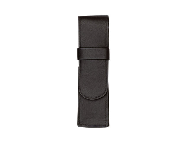 Stifthalter für 2 Stück, schwarz, leer, 14 x 4,5 x 2,5 cm
