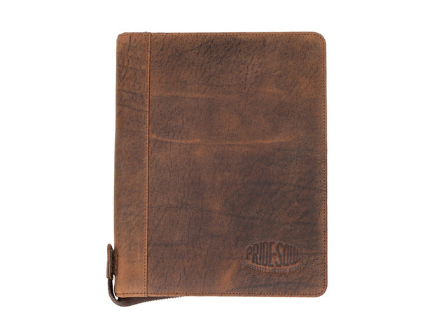 Organisator Pride and Soul A5 WICK. Bruin leer.