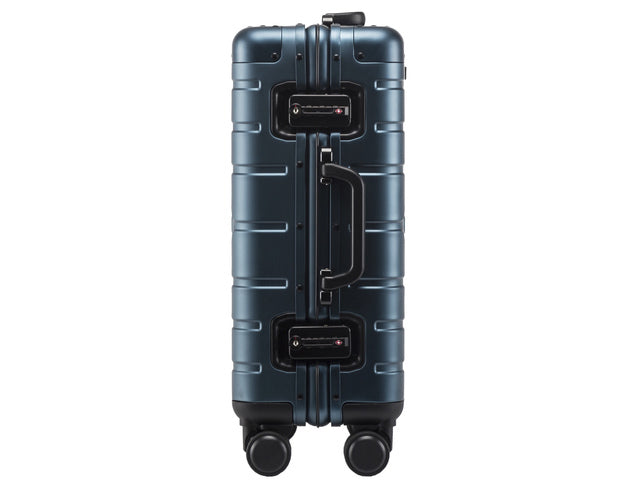 Koffer Alumaxx GRAVITY 55x37x20cm Blauw Aluminium 4 wielen