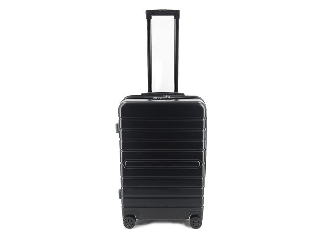 Reistrolly JSA maat M 65,5 x 44,5 x 25 cm mat zwart gerecycled ABS