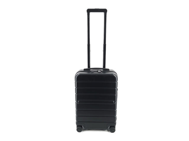 Reistrolly JSA maat S 54,5 x 35,5 x 20,5 cm mat zwart gerecycled ABS