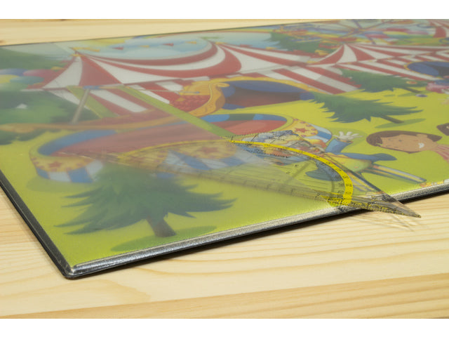 Bureauonderlegger Kangaro PP 38x58cm dessin Circus