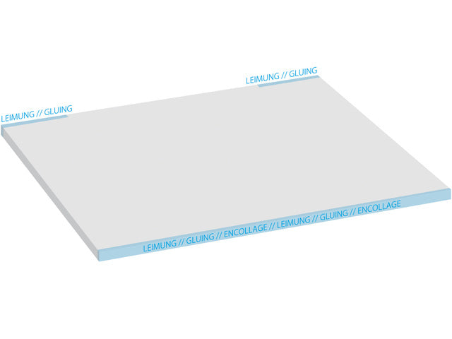 Bureauonderlegger Kangaro wit 30 vel kalender 24/25/26 595x410mm doos 5 stuks