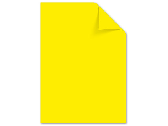 Papier Kangaro A4 160 gram pak à 50 vel geel