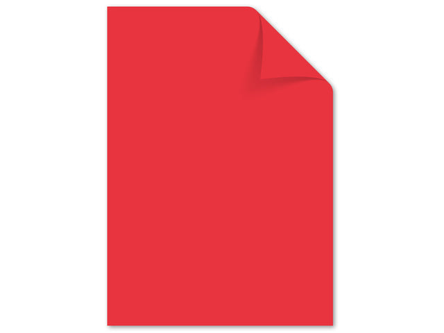 Papier Kangaro A4 160 gram pak à 50 vel rood