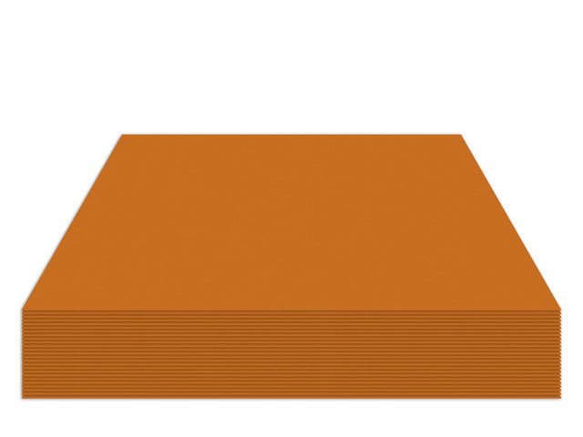 Fotokarton Kangaro 50x70cm 300gr oranje pak 25 vel
