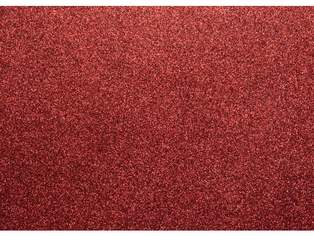 Glitterkarton Kangaro bordeaux 50x70cm pak à 10 vel
