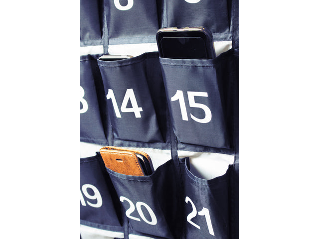Telefonhörer mit 30 Kangaroo-Fächern (79 x 60 cm)
