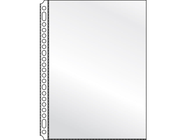 Showtas Kangaro A4, PP 80 micron, 23-gaats, 4 krimp à 25 stuks