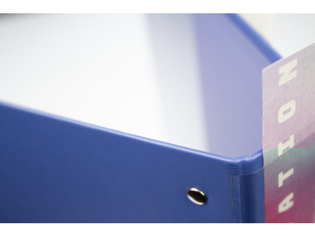Kangaro ECO presentatieringband FSC A4 blauw D-30mm mechaniek