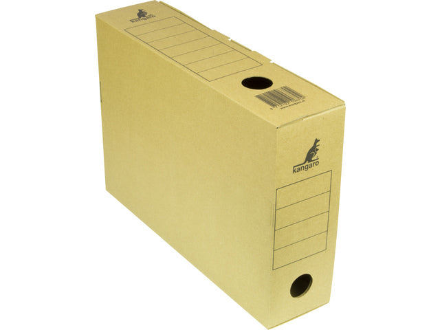 Archiefdoos Kangaro golfkarton A4 32x23x8cm, 25 stuks
