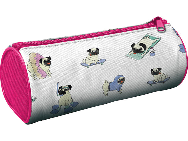 Etui Pug Life rond