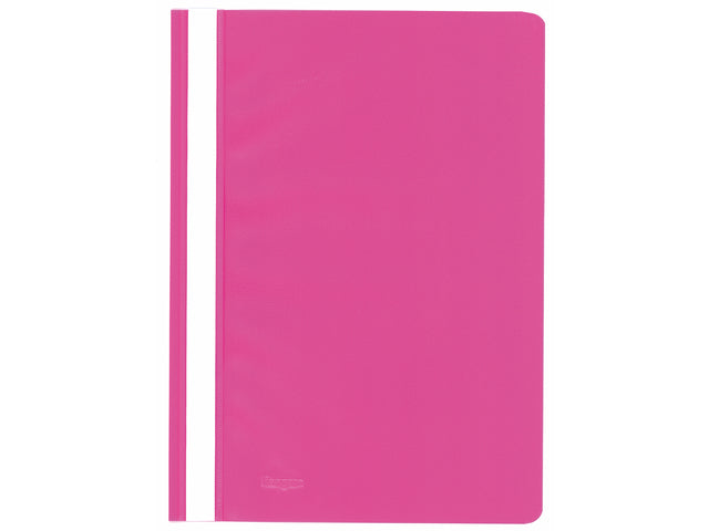 Snelhechterkaart Kangaro A4 PP roze, krimp á 25 stuks