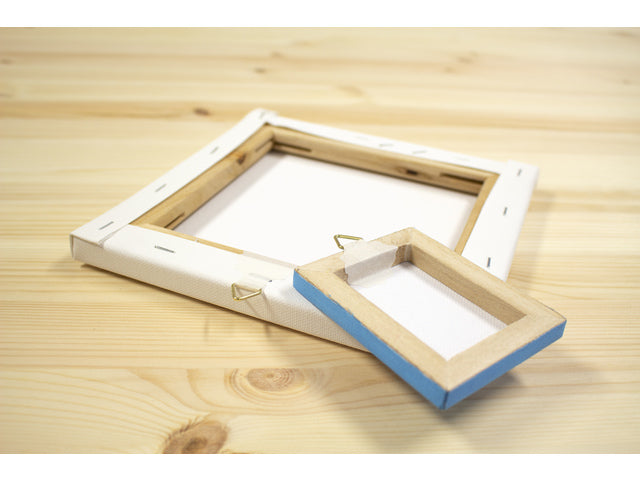 Fotohanger Kangaro 30mm wit rond 10 stuks