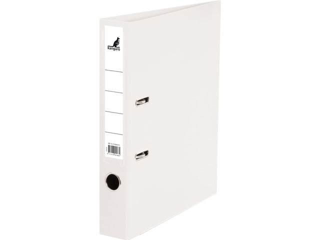 Ordner Kangaro A4 2 ringen PP/Papier 50mm wit