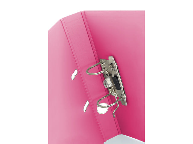 Ordner Kangaro A4 2 ringen PP/Papier 50mm roze