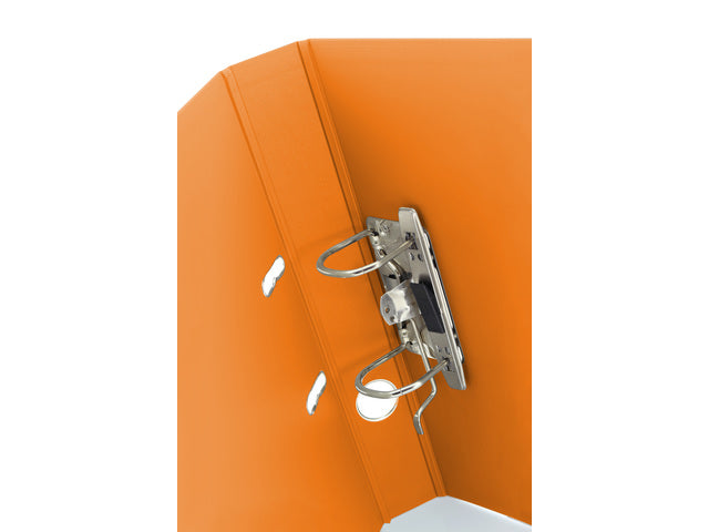 Ordner Kangaro A4 2 ringen PP/papier 50mm oranje