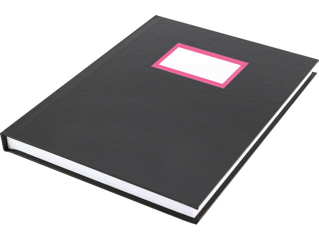Boeketiket Kangaro 24 etiketten 6 vellen van 4 stuks roze