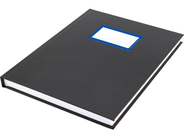 Boeketiket Kangaro 24 etiketten 6 vellen van 4 stuks blauw