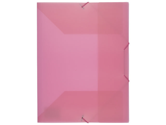 Elastomap Kangaro A4 PP volle kleur roze