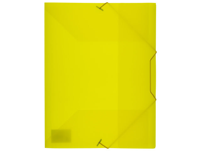 Elastomap Kangaro A4 PP transparant geel