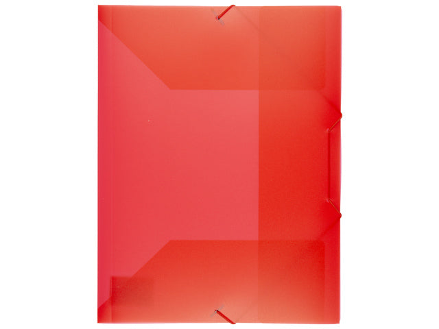Elastomap Kangaro A4 PP transparant rood