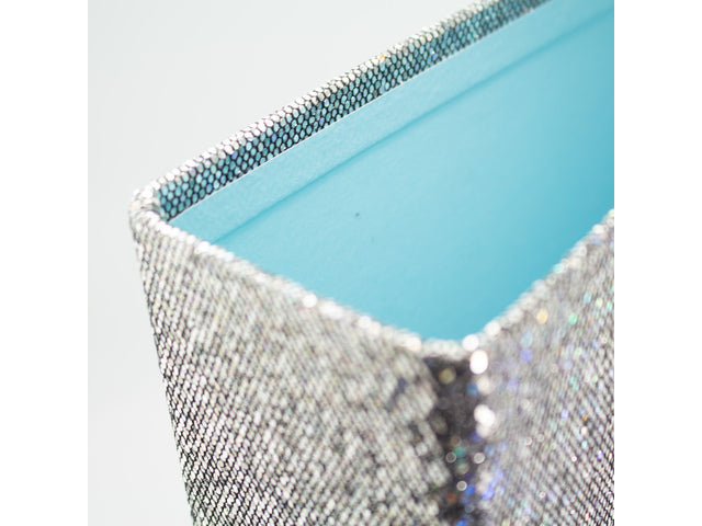 Pretty Paradise ordener zilver glitter